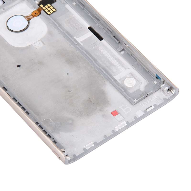 Metal Back Cover with Back Camera Lens & Fingerprint Button for LG G5(Gold)
