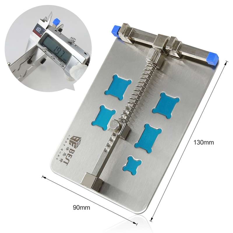BEST- 001D Stainless Steel Circuit Board Soldering Desoldering PCB Repair Holder Fixtures Mobile Pho