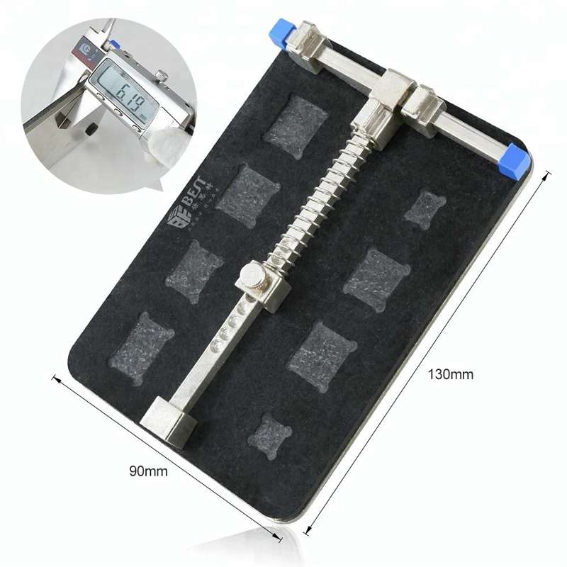 BEST-001E DIY FIX Stainless Steel Circuit Board PCB Holder Fixture Work Station for Chip Repair tool