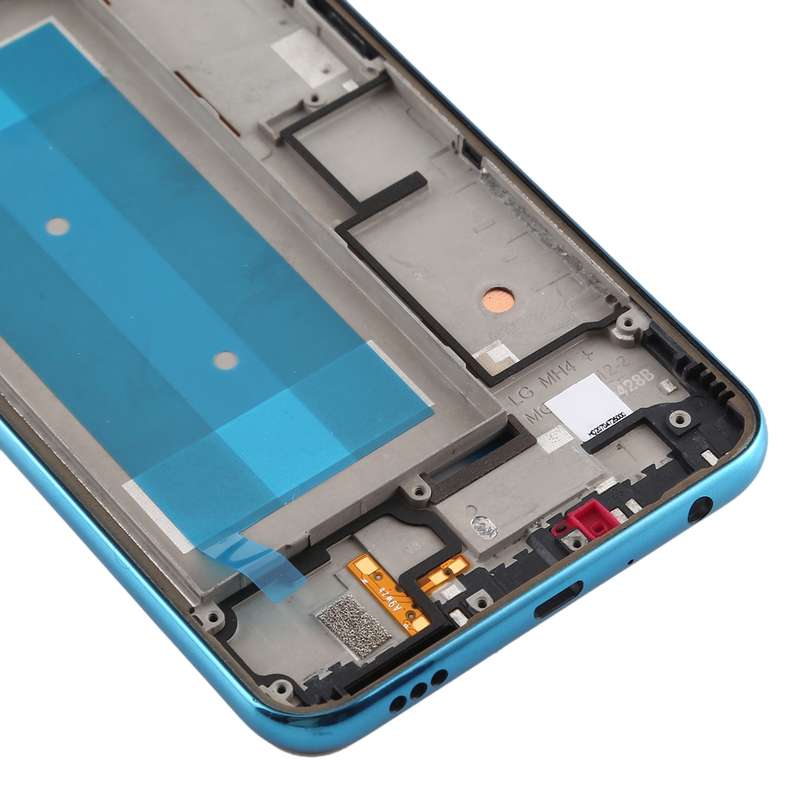 Front Housing LCD Frame Bezel Plate for LG K50 / K12 MAX / LMX520BMW / LMX520EMW(Double SIM Version)