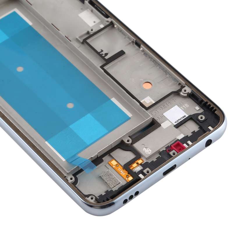 Front Housing LCD Frame Bezel Plate for LG K50 / K12 MAX / LMX520BMW / LMX520EMW(Double SIM Version)