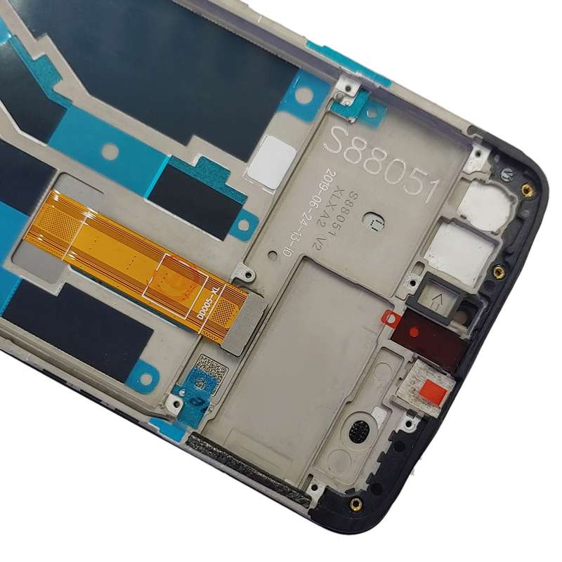 TFT LCD Screen for OPPO A5 / A3s Digitizer Full Assembly with Frame (Black)