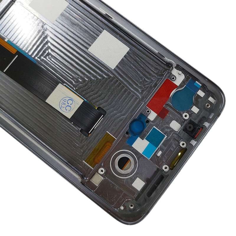 Original AMOLED LCD Screen for Xiaomi Mi 9 Digitizer Full Assembly with Frame(Blue)