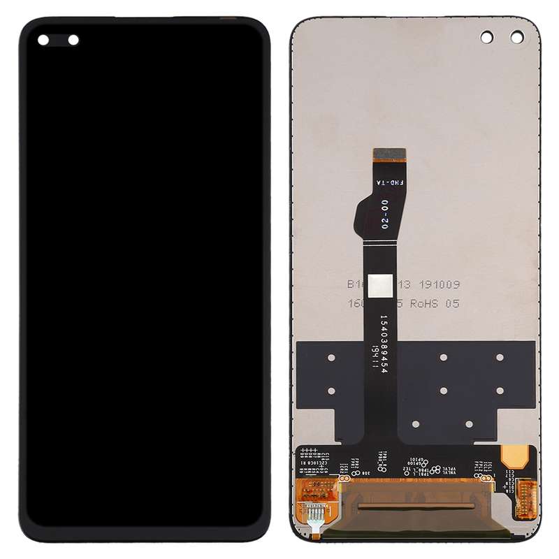 OEM LCD Screen for Huawei Nova 6 / WLZ-AL10 / WLZ-TL10 with Digitizer Full Assembly(Black)