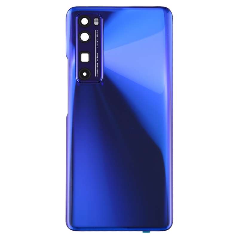 Original Battery Back Cover with Camera Lens Cover for Huawei Nova 7 Pro 5G(Black)