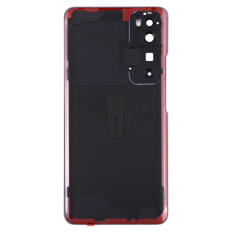 Original Battery Back Cover with Camera Lens Cover for Huawei Nova 7 Pro 5G(Black)
