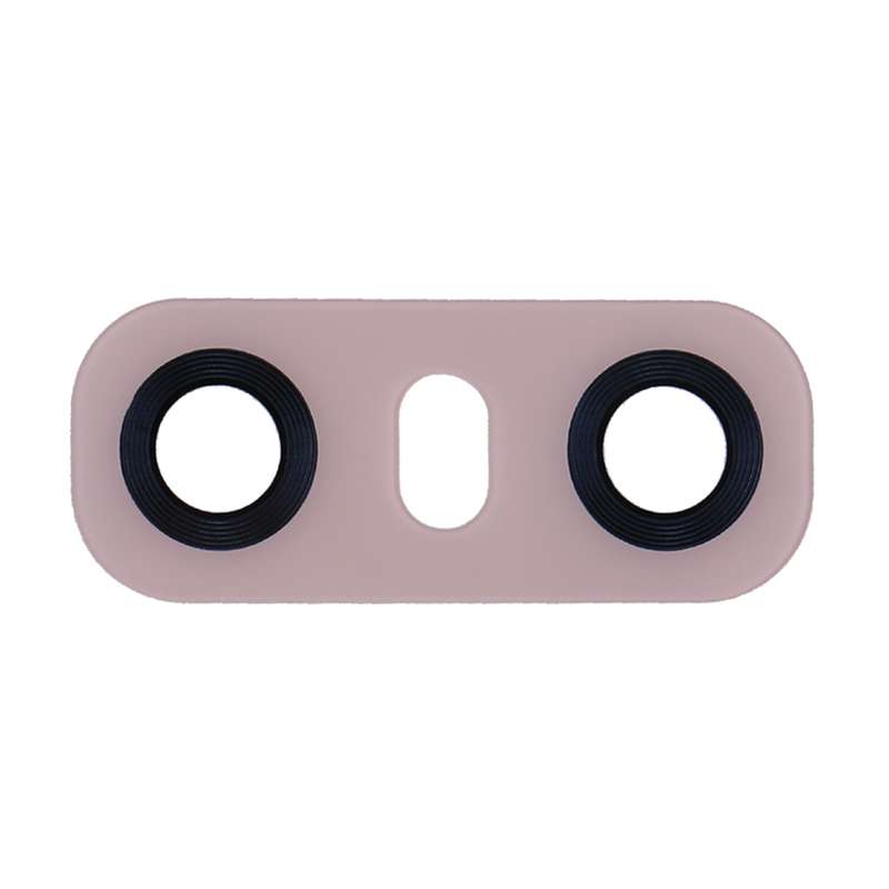 10 PCS Back Camera Lens with Adhesive for LG G6 H870/H871/H872/ LS993(Pink)