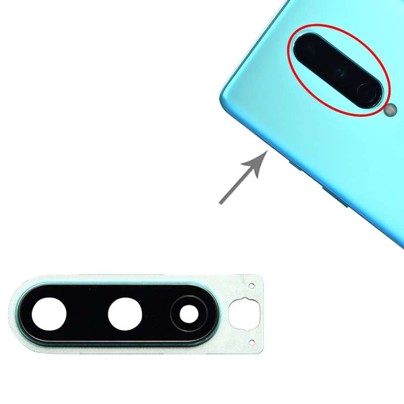 For OnePlus 8 Camera Lens Cover (Black)