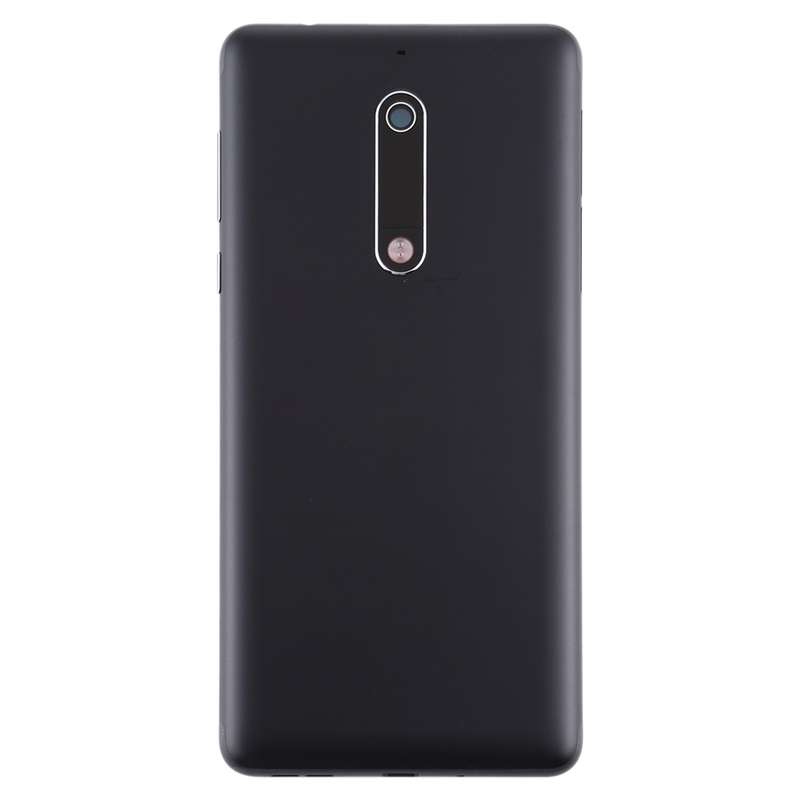 Battery Back Cover with Power & Volume Button Flex Cable & Camera Lens Cover for Nokia 5 TA-1024 TA-