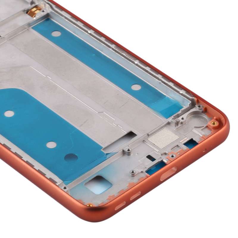 Middle Frame Bezel Plate for Nokia 7.2 / 6.2 / TA-1196 TA-1198 TA-1200 TA-1187 TA-1201 (Black)