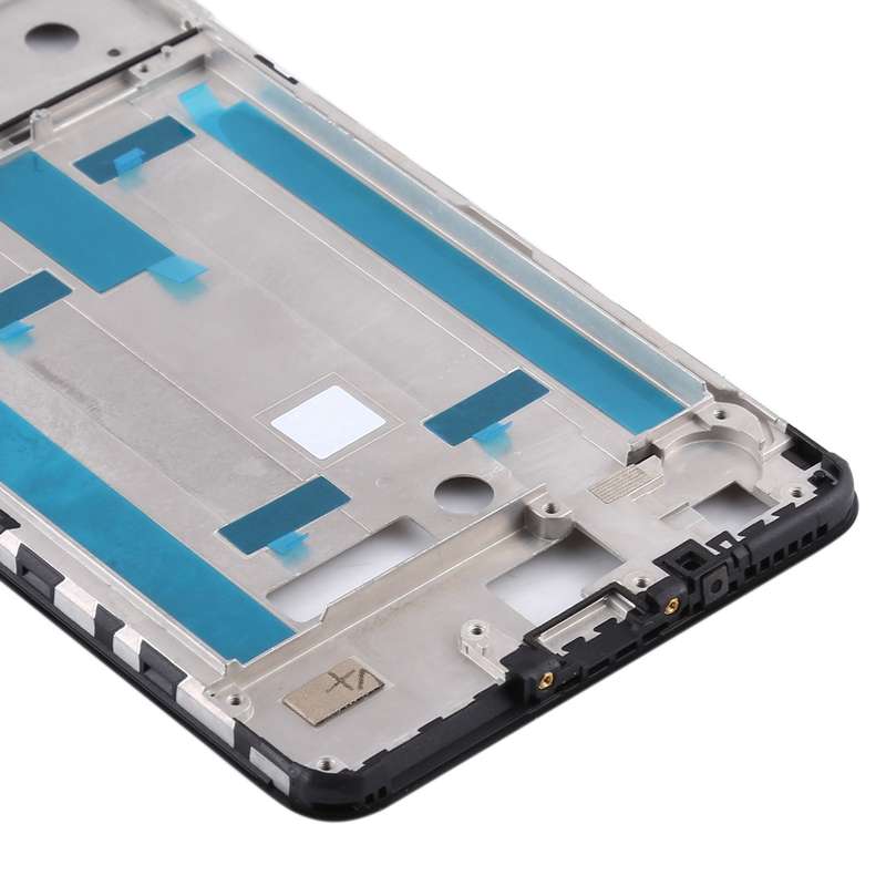 Middle Frame Bezel Plate for Nokia 3.1 Plus TA-1118 TA-1104 TA-1125 TA-1117 TA-1113 TA-1115 (Black)