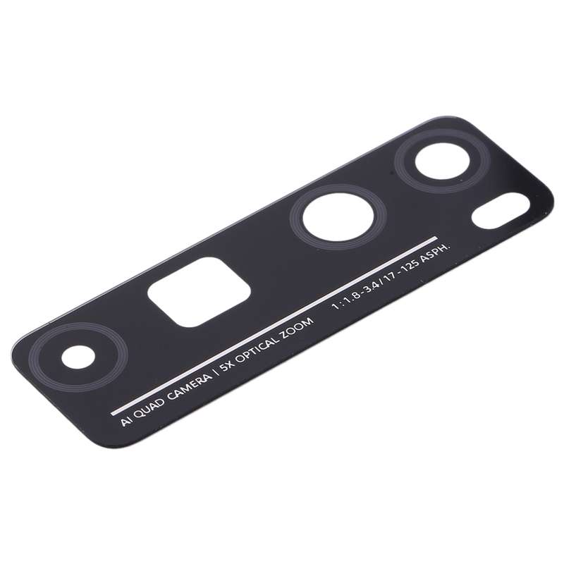 For Huawei Nova 7 Pro 5G 10pcs Back Camera Lens (Black)