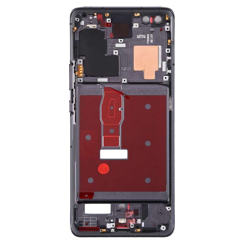 Original Middle Frame Bezel Plate for Huawei Honor 30 Pro(Black)