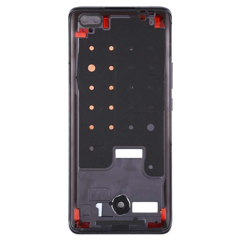Original Middle Frame Bezel Plate for Huawei Honor 30 Pro(Black)