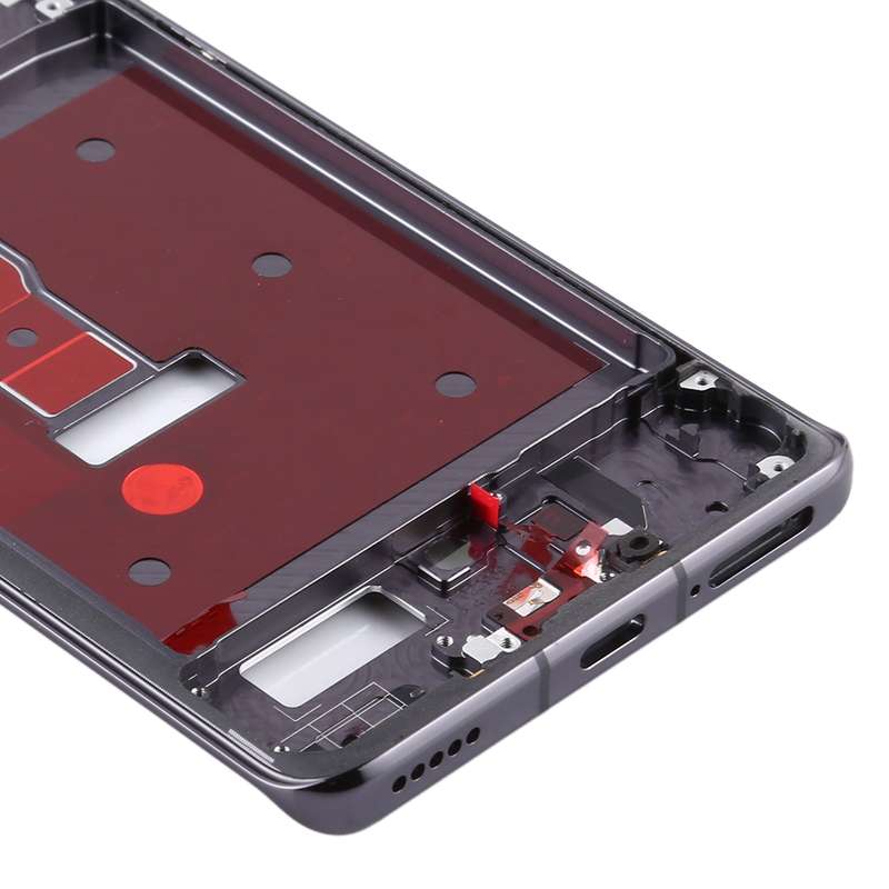 Original Middle Frame Bezel Plate for Huawei Honor 30 Pro(Black)