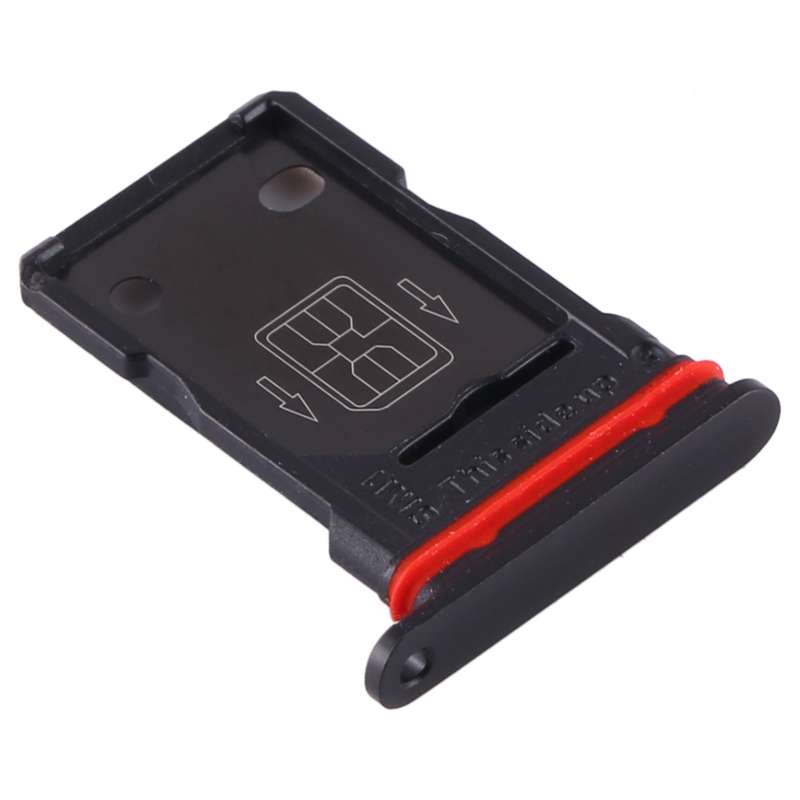 For OnePlus 8 Original SIM Card Tray + SIM Card Tray (Black)