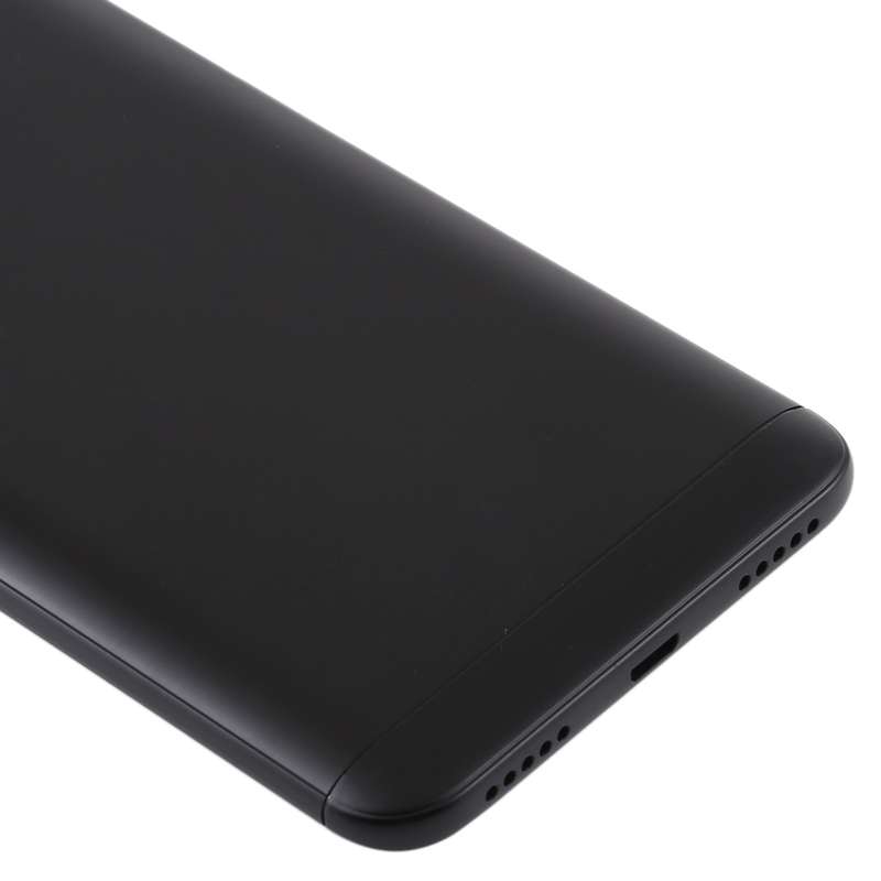 Back Cover with Camera Lens & Side Keys for Xiaomi Redmi 5 Plus(Black)