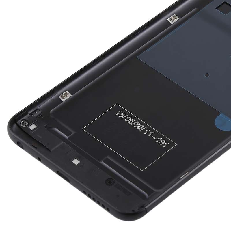 Back Cover with Camera Lens & Side Keys for Xiaomi Redmi Note 5(Black)