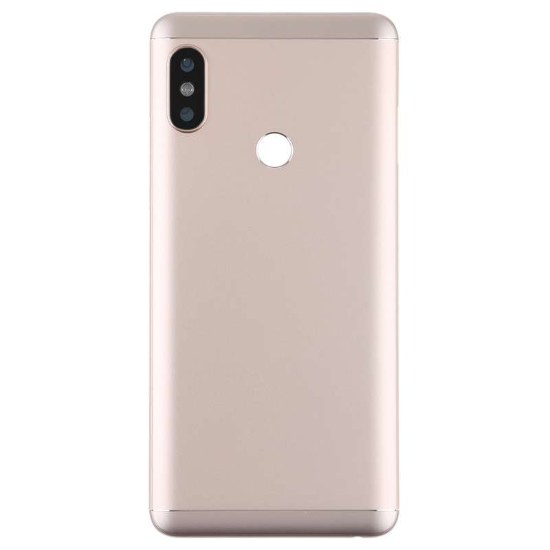 Back Cover with Camera Lens & Side Keys for Xiaomi Redmi Note 5(Black)