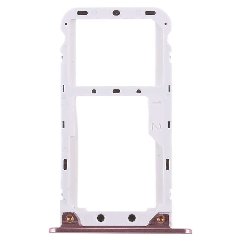 2 SIM Card Tray / Micro SD Card Tray for Xiaomi Redmi 5 Plus(Black)