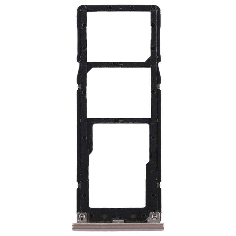 2 SIM Card Tray + Micro SD Card Tray for Xiaomi Redmi Note 5A(Grey)