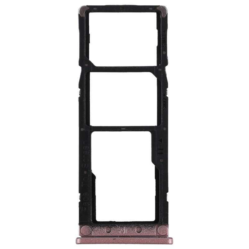 2 SIM Card Tray + Micro SD Card Tray for Xiaomi Redmi Note 5A(Grey)