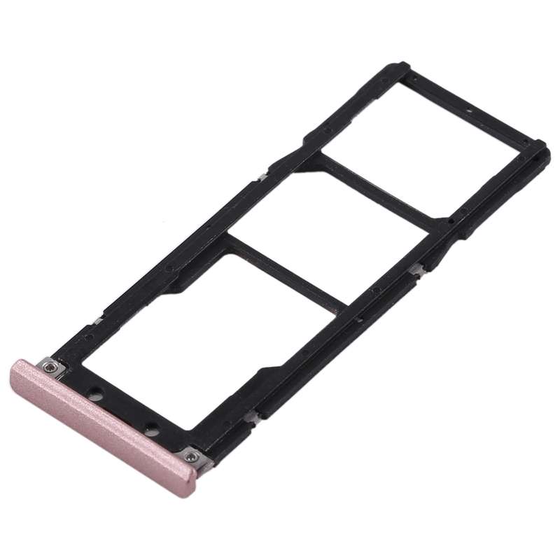 2 SIM Card Tray + Micro SD Card Tray for Xiaomi Redmi Note 5A(Grey)