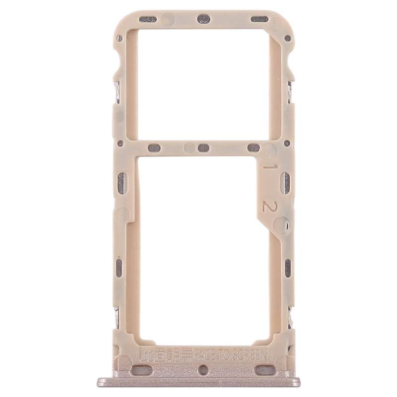 2 SIM Card Tray / Micro SD Card Tray for Xiaomi Redmi 5(Black)