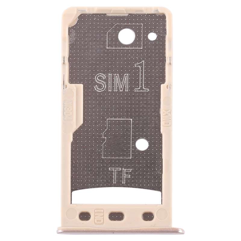 2 SIM Card Tray / Micro SD Card Tray for Xiaomi Redmi 5A(Gold)