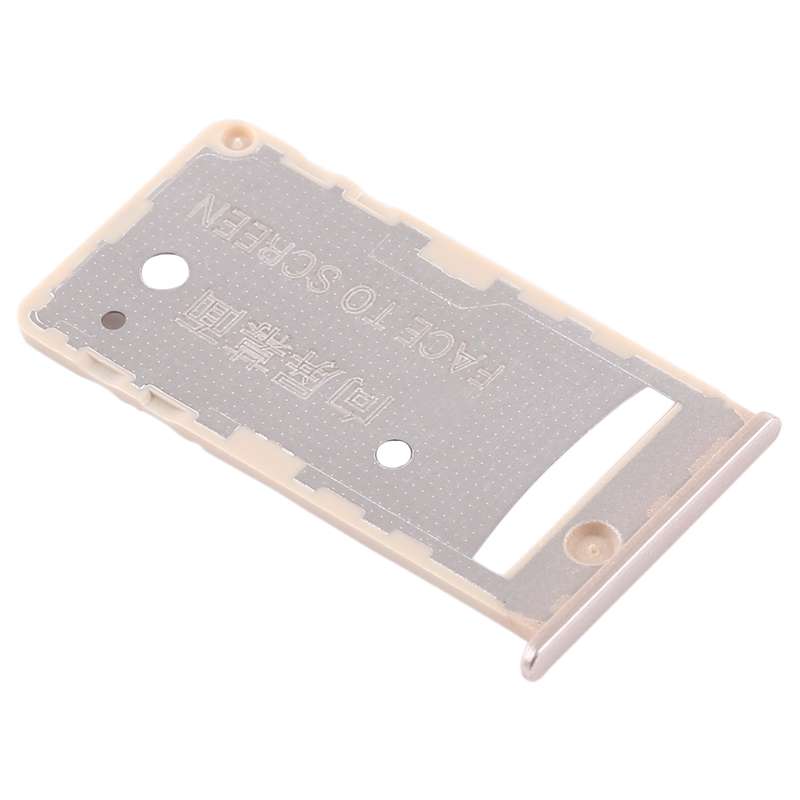 2 SIM Card Tray / Micro SD Card Tray for Xiaomi Redmi 5A(Gold)
