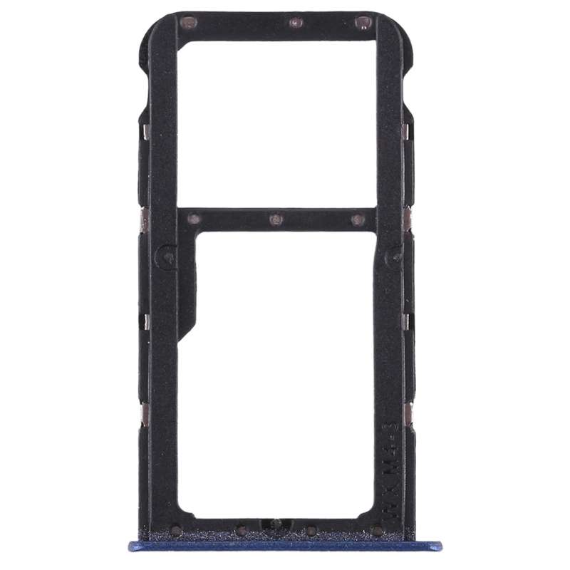 SIM Card Tray + SIM Card Tray / Micro SD Card Tray for Huawei Honor Play 7X (Blue)