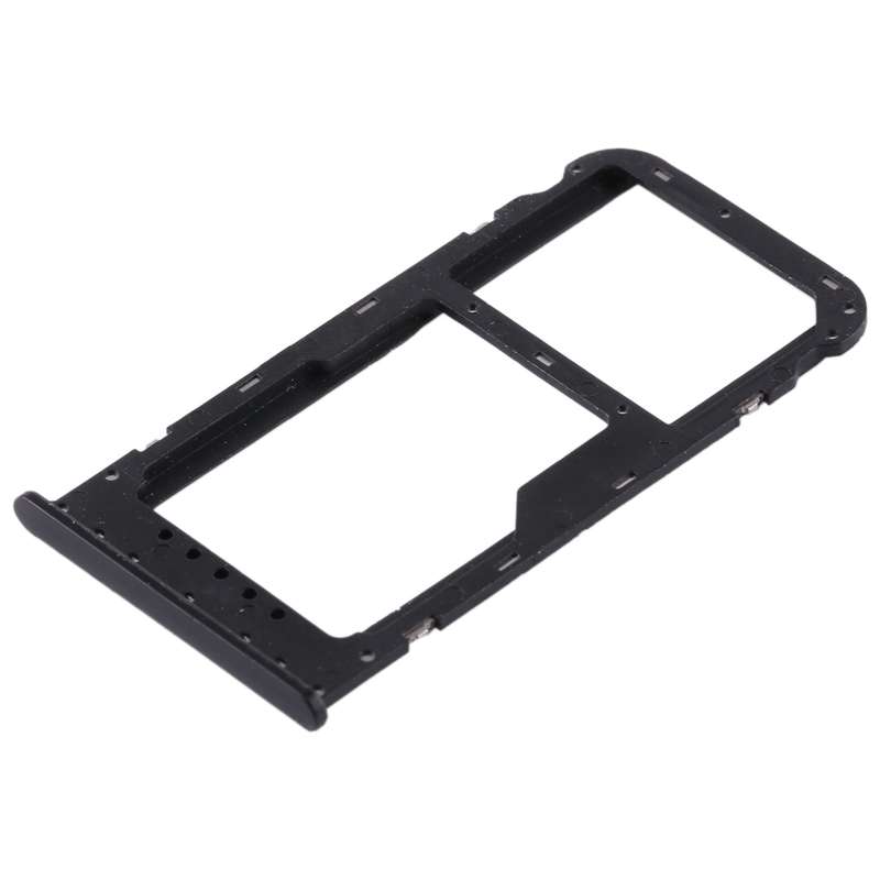 SIM Card Tray + SIM Card Tray / Micro SD Card Tray for Huawei Honor V9 Play (Black)