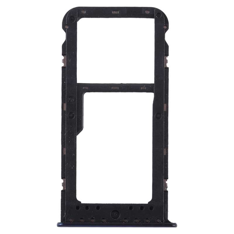 SIM Card Tray + SIM Card Tray / Micro SD Card Tray for Huawei Honor V9 Play (Black)