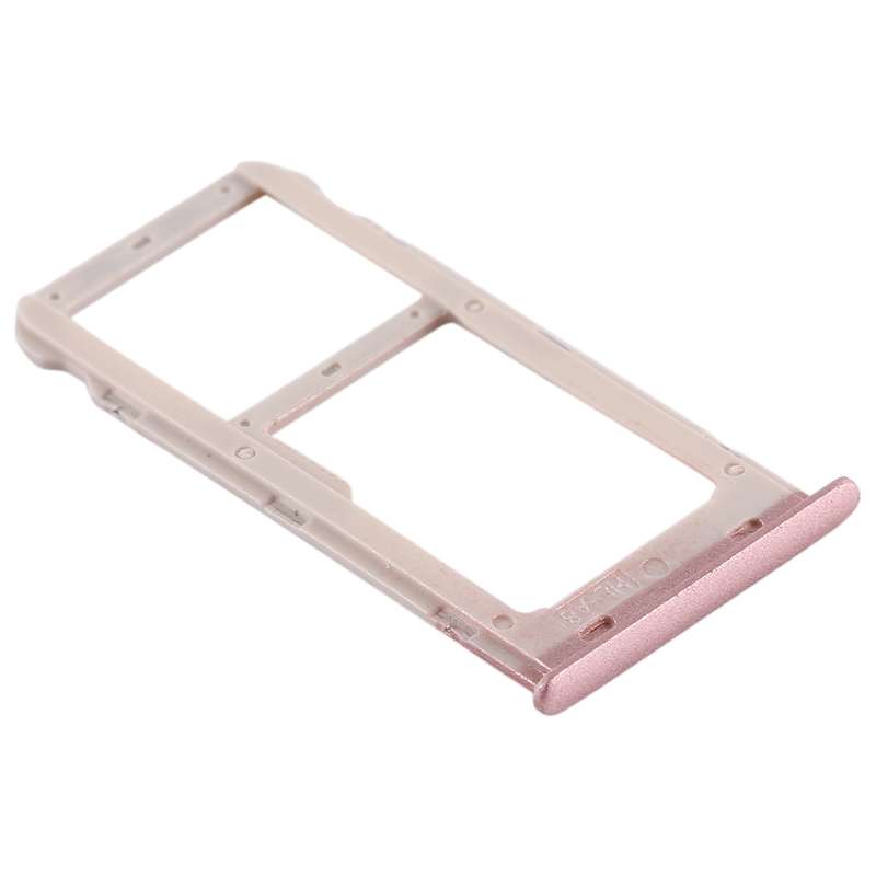 SIM Card Tray + SIM Card Tray / Micro SD Card Tray for Huawei Honor 6A (Pink)