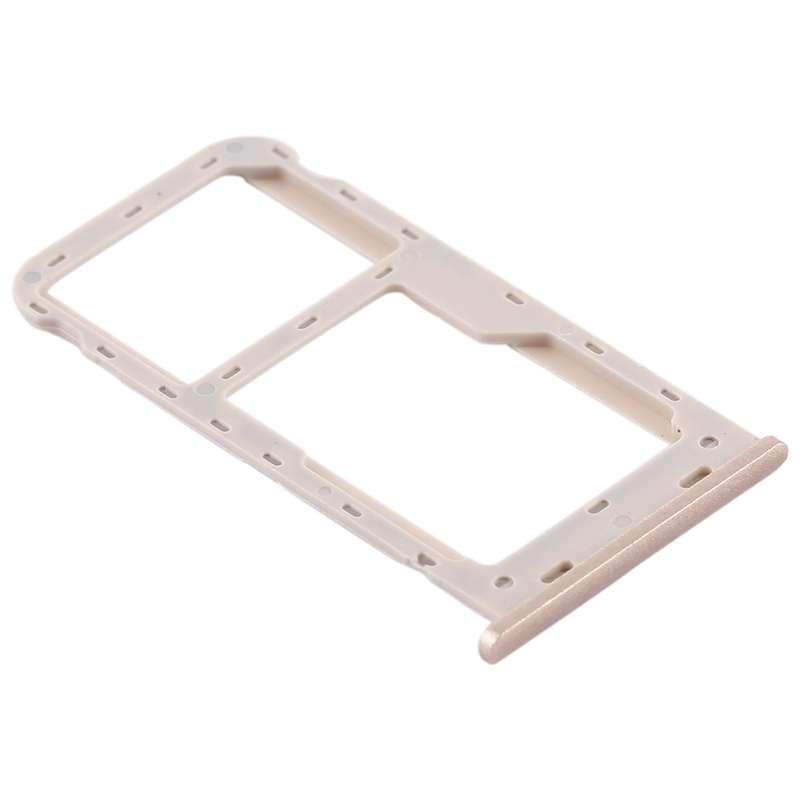 SIM Card Tray + SIM Card Tray / Micro SD Card Tray for Huawei Honor 6A (Silver)