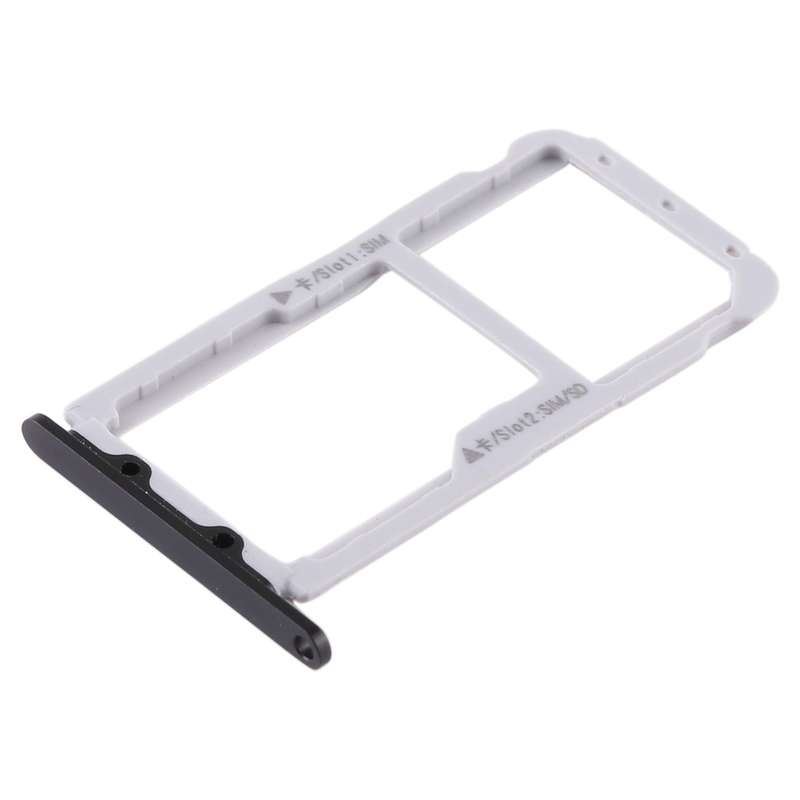 SIM Card Tray + SIM Card Tray / Micro SD Card Tray for Huawei Honor V9 (Blue)