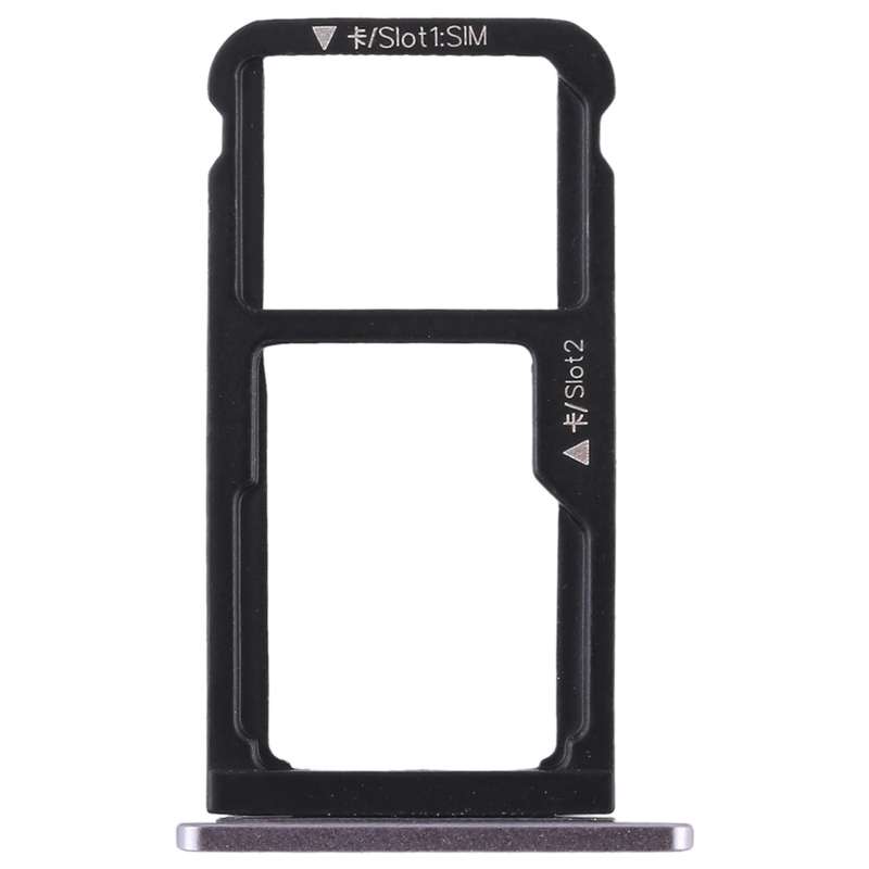 SIM Card Tray + SIM Card Tray / Micro SD Card Tray for Huawei Enjoy 6s (Pink)