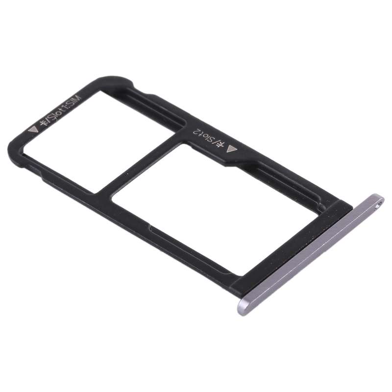SIM Card Tray + SIM Card Tray / Micro SD Card Tray for Huawei Enjoy 6s (Pink)