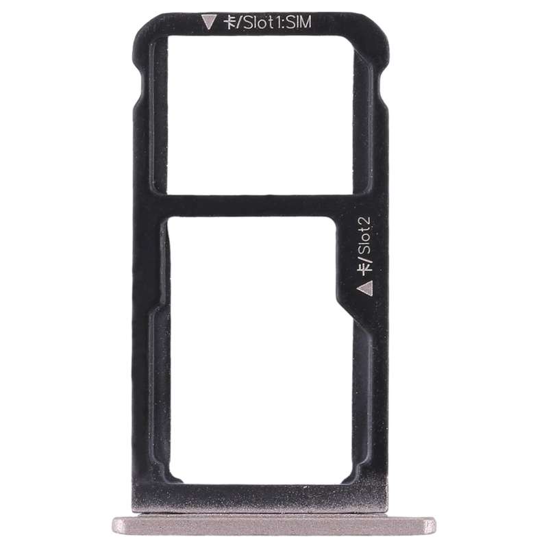 SIM Card Tray + SIM Card Tray / Micro SD Card Tray for Huawei Enjoy 6s (Pink)