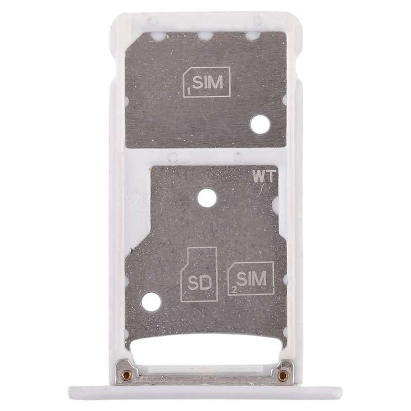 2 SIM Card Tray / Micro SD Card Tray for Huawei Enjoy 6 / AL00(Grey)