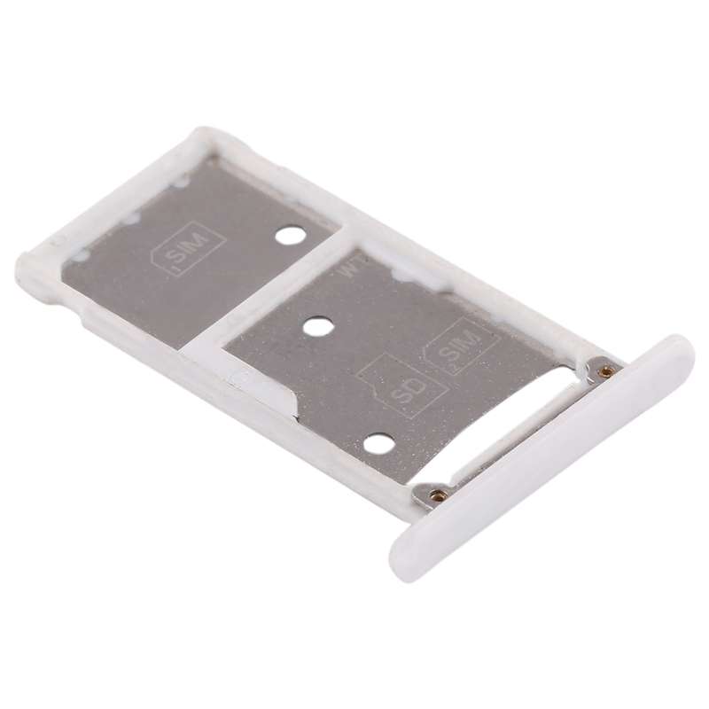 2 SIM Card Tray / Micro SD Card Tray for Huawei Enjoy 6 / AL00(Grey)