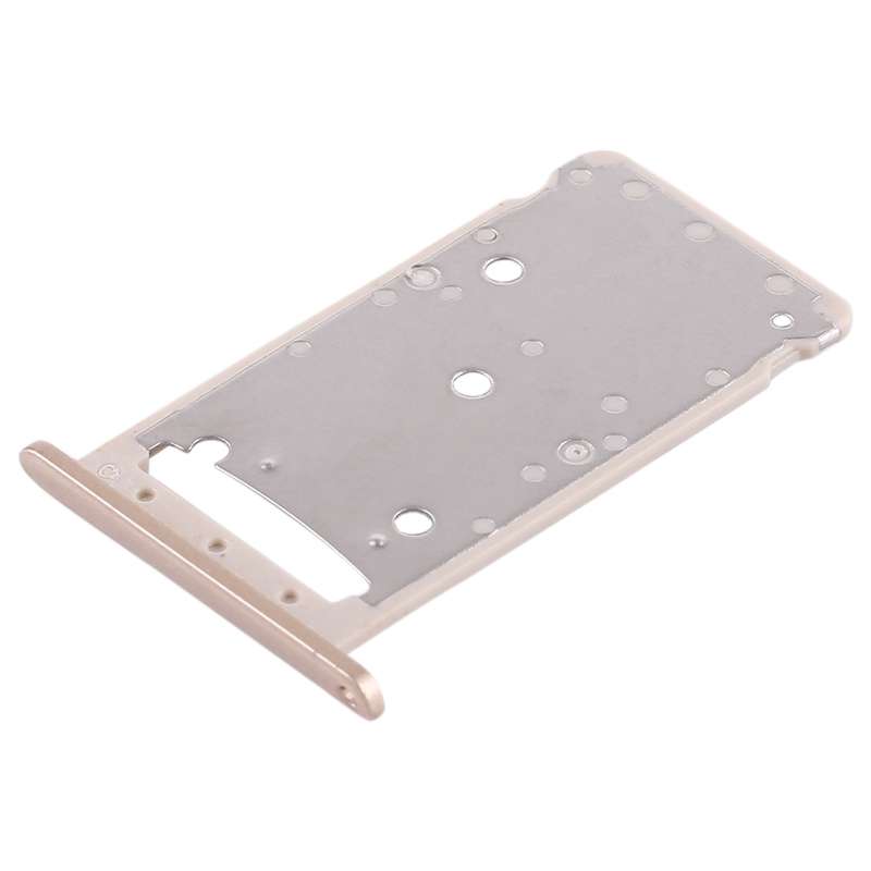 2 SIM Card Tray / Micro SD Card Tray for Huawei Enjoy 6 / AL00(Grey)