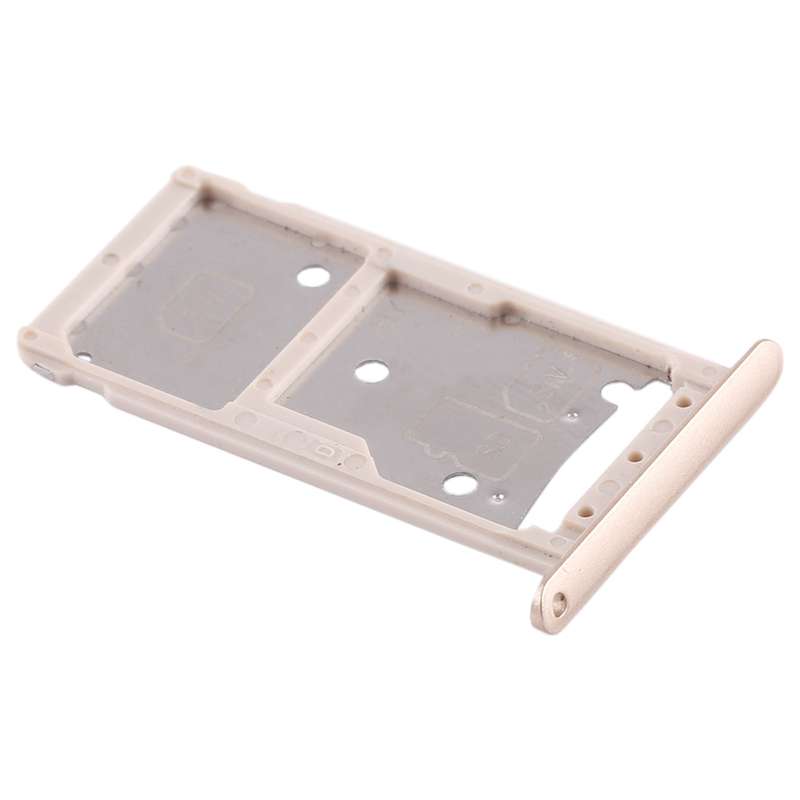 2 SIM Card Tray / Micro SD Card Tray for Huawei Enjoy 6 / AL10(Gold)