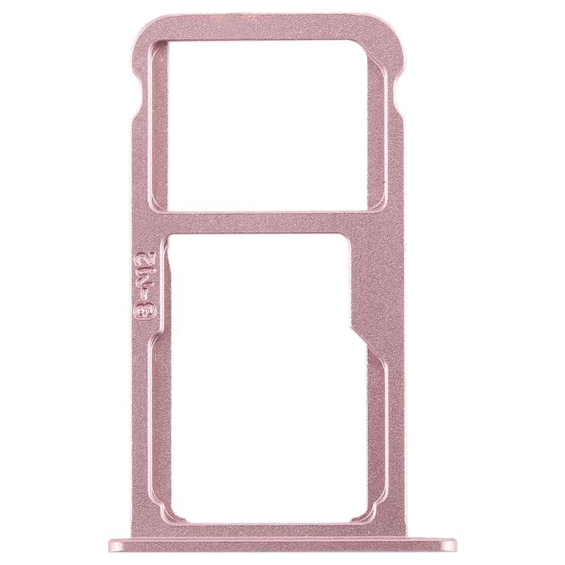 SIM Card Tray + SIM Card Tray / Micro SD Card for Huawei G9 Plus (Silver)