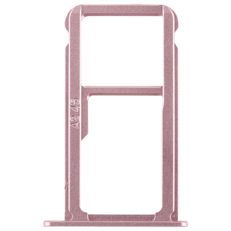 SIM Card Tray + SIM Card Tray / Micro SD Card for Huawei G9 Plus (Silver)