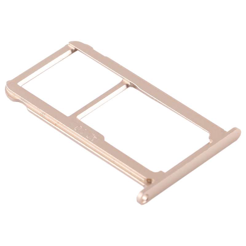 SIM Card Tray + SIM Card Tray / Micro SD Card for Huawei G9 Plus (Silver)
