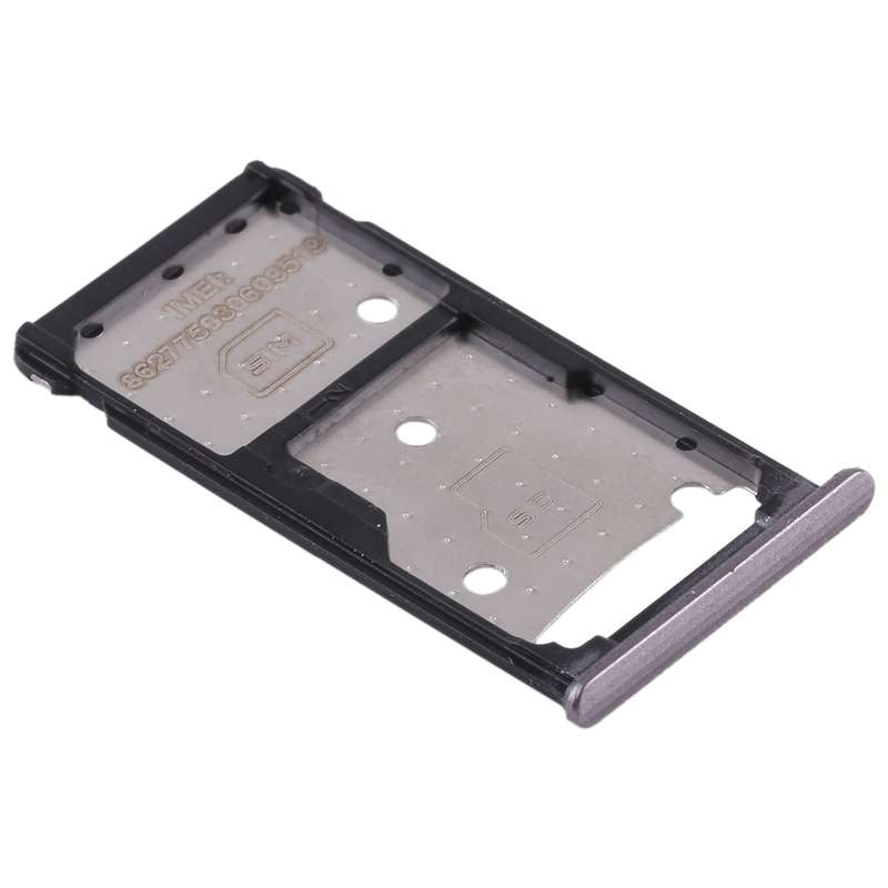 SIM Card Tray + SIM Card Tray / Micro SD Card Tray for Huawei Honor 5c (Grey)