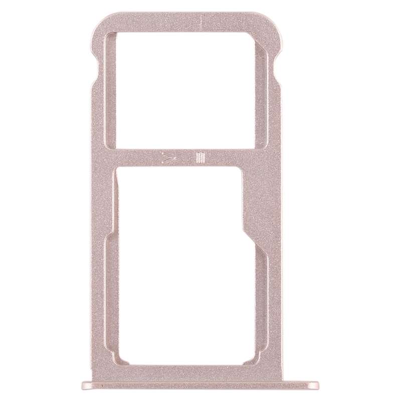 SIM Card Tray + SIM Card Tray / Micro SD Card for Huawei P9 Plus(Grey)