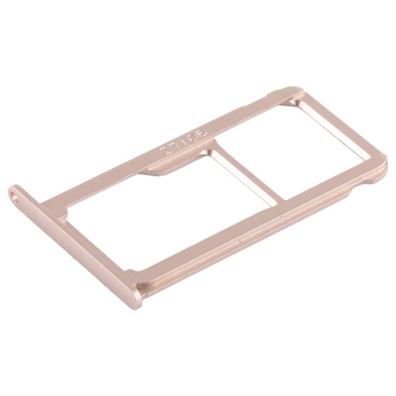 SIM Card Tray + SIM Card Tray / Micro SD Card for Huawei P9 Plus(Grey)