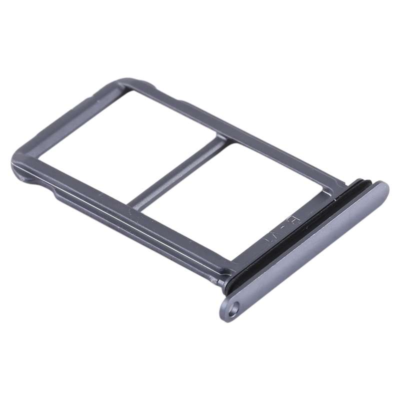SIM Card Tray + SIM Card Tray for Huawei P20 (Black)